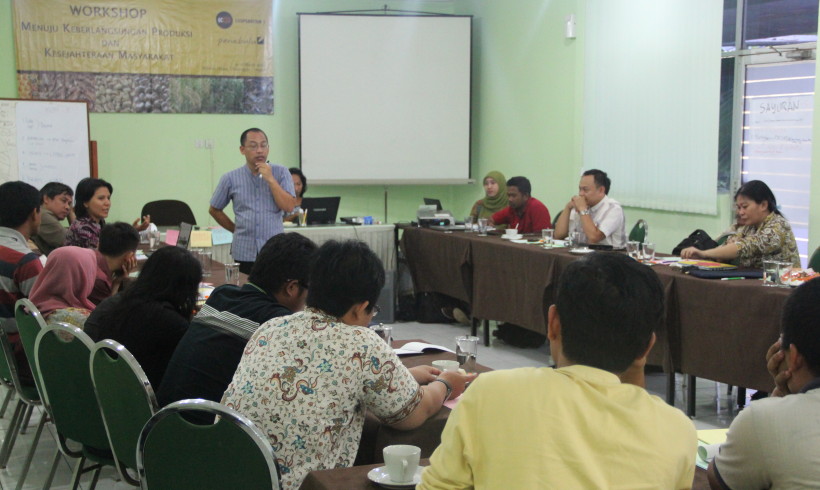 Workshop Menuju Keberlangsungan Produksi dan Kesejahteraan Masyarakat, Depok, 4-6 Maret 2014